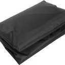 Waterproof Polyester Square Hot Tub Cover Outdoor SPA Covers Square Hot Tub Cover Hot Tub Outdoor Cover and Hot Tub Cover Protector (Black)