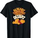 Amazon Essentials Winnie the Pooh Thanksgiving Already Thinking About Dessert T-Shirt 2X
