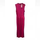 BTFBM
Jumpsuit Hot Pink Women's Size L Sleeveless High Waisted Pockets