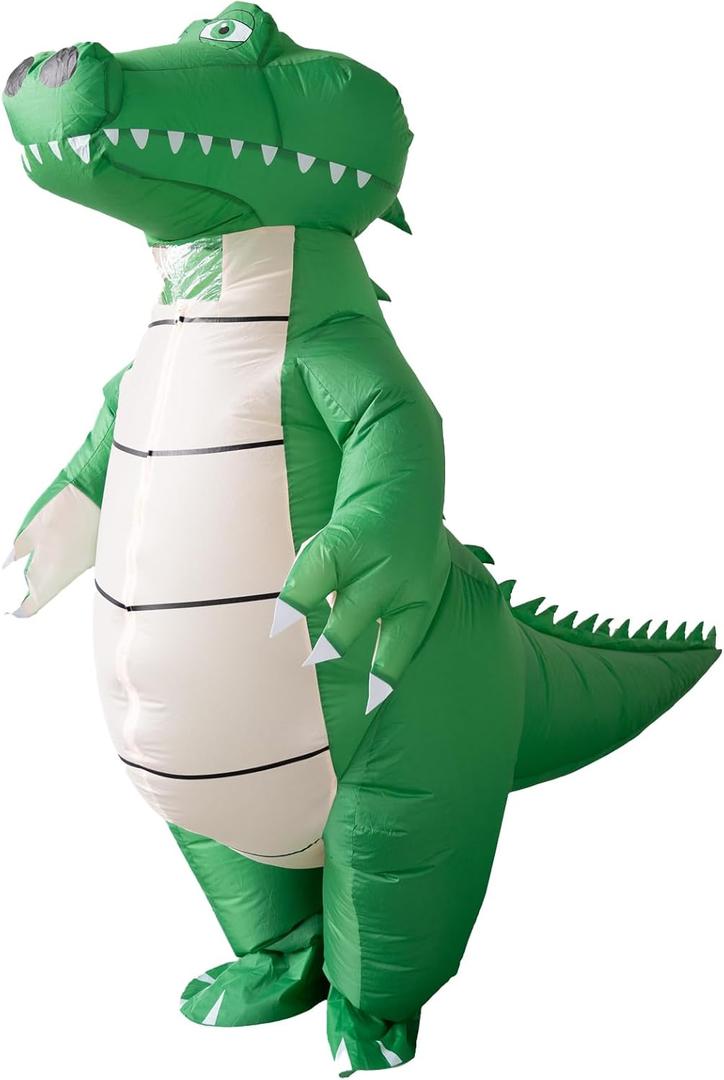 Inflatable Crocodile Costume Funny Blow Up Costumes Adult Christmas Halloween Cosplay Costume (Crocodile)