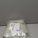 H.VERSAILTEX Solid Blackout Curtain Energy Efficient Tie Up Shades Rod Pocket Panel for Kitchen (Light Sage, 42W x 63L, Set of 2 Panels)