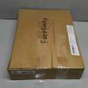 Cat Hammock with Industrial-Grade Suction Cups - Solid Pine Wood Seat, Soft Cushion - 42 lb Capacity (Medium, Brown/White)