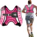 Henkelion Weighted Vest Weight Vest for Men Women Kids Weights Included, Body Weight Vests Adjustable for Running, Training Workout, Jogging, Walking