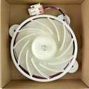 Upgraded DA31-00287B Refrigerator Evaporator Fan Motor (OEM) for Samsung Refrigerator Replaces AP5948644 PS9494284 EAP9494284 DA31-00334A DA96-00968A 