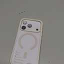 SUPFINE Magnetic for iPhone 17 Pro Max Case (Compatible with MagSafe)(Military Grade Drop Protection) Translucent Matte Shockproof with Anti-Fingerprint Phone Cover, Antique White