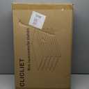 CLICLIE Wire Shelf Covers, 24" W X 12" D PVC Wire Rack Covers for Pantry