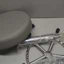 Rolling Stool with Wheels,360 Swivel Tattoo Chair, Adjustable Heavy Duty Office Stool for Guitar Tattoo Shop Kitchen Beauty Hair Salon Spa Lab Medical Gray (Grey)