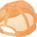 Bass Original Fishing Pro Trucker Hat Mesh Cap - Adjustable Snapback (Orange)