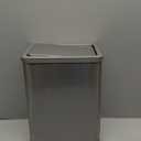 Stainless Steel Bathroom Trash Can with Swing Lid,4gallon Small Metal Garbage can Trash Bin Wastebasket for Office Bedroom Powder Room (Stainless Steel)