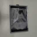 Blissy Silk Pillowcase - 100% Pure Mulberry Silk - 22 Momme 6A High-Grade Fibers - Silk Pillow Cover for Hair & Skin - Regular, Queen & King (Gray, Queen)