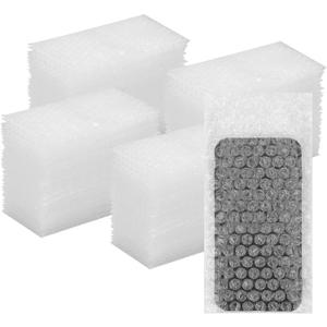200Pack Bubble Out Bags 4"x 8" Clear Bubble Pouch Bags, Bubble Cushioned Pouches for Moving, Shipping and Storage, Double Walled Cushioning Pouch Bags Thickening Shockproof Foam Bags
