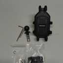 BRCOVAN Motorcycle Fork Stem Phone Mount with Vibration Dampener, Adjustable Heavy Duty Motorcycle Cellphone Holder Fit Stem Tubes 12mm-25.4mm in Diameter, Compatible with 5.4''-7.2'' Smartphones