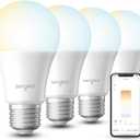 Sengled Dual Mode Smart Light Bulbs with Remote & App Control, LED Bulbs 2700K-6500K Dimmable, Remote Control Light Bulbs 60W Equiv, Local Group Control (4P No Remote, No Support Alexa & Google)