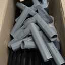 XVISHX 42x42 Inches Puppy Playpen with Gate, Dog Playpen for Puppies or Small Dogs, DogFence Pet Playpen for Indoor & Outdoor, Sturdy Safety DogPen with Thickened Fabric, High-Strength Nylon Wire Mesh, Without Cover, Blu