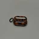 Aaknhen Leopard Cheetah Print Case for AirPods Pro 2nd Generation 2023/2022 with Keychain Tortoiseshell Animal Pattern Brown Cases with Lock for Girls Women Men (for AirPods Pro 2,Tortoise)