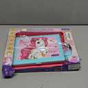 LEXiBOOK - Unicorn Educational and Bilingual Laptop Spanish/English - Toy for Children with 124 Activities to Learn Mathematics, Dactylography, Logic, Clock Reading, Play Games and Music - JC598UNIi2