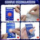 28 Pack Valentines Day Gifts for Kids, Valentines Galaxy Slime with Valentines Cards Kids Stress Relief Fidget Set Valentines Day Gifts for School Classroom Exchange Prize Party Favors Supplies