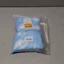 KMAKII Disposable Duster Refills, Compatible with S wiffer,Heavy Duty Electrostatic Blue Duster Heads, Ideal for Home Cleaning, Furniture, 1 Short Handle and 20 Refills