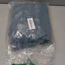 NICETOWN Blackout Curtains 63 Length for Nursery - Grommet Window Treatment Thermal Insulated Solid Room Darkening Drapes for Living Room, Greyish Blue, 1 Panel, W52 x L63