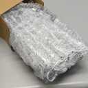 Brightown Christmas Icicle Lights Outdoor, 20ft Meteor Shower Lights with 20 Large Tube 480 LED Dropping Effect, Waterproof Icicle Indoor for Tree Patio Roof Holiday Decor, Cool White