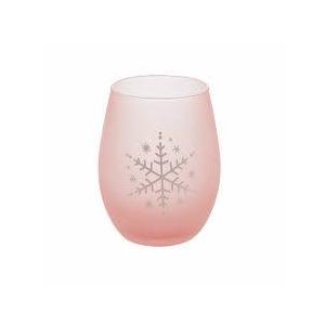 Table Tops Gallery 2 Piece Pink Snowflake