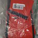 HikooLSS Wrapping Paper Organizer Storage Container 600D Heavy Duty Tear Proof for Holiday Christmas Gift Wrapping Storage with Flexible Partitions Storage Container for Ribbon, Accessories (Red)