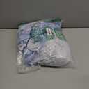 JQinHome Blue Chair Covers for Dining Room Set of 6, High Stretch Removable Washable Parsons Chair Slipcover for Home Party Hotel Wedding Ceremony (Stripe Pattern,6PCS)