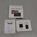 Compatible with Wired Model:2019-2025 CX-5 2-in-1 Wireless CarPlay & Android Auto AdapterDesigned for Mazda Connect Infotainment System Wired to Wireless,Small & Discreet0.8in 0.32oz