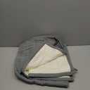 vctops Soft Chenille Couch Cover for 3 Cushion Couch Herringbone Plaid Quilted Sofa Cover for Dogs Washable Non Slip Sofa Slipcover Furniture Protector Pets Friendly Mat Bed (Grey,28"x59")