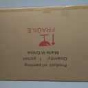 UXYZART Hand-painted Oil Painting 24x48 inches Abstract Thick Textured Green and White Wall Art 2025 Minimalist Artwork Horizontal Canvas Wall Art for Home Walls