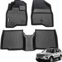 AIPOIL Floor Mats for 2015-2019 Ford Explorer 7 Seats Front Two Rows of Floor mats | All-Weather | Easy to Clean | All-Round Protection Accessories