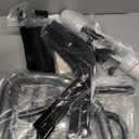 Bed Rails for Elderly Adults Safety, Foldable Bed Assist Rails for Seniors with Sensor Light & Storage Pocket, Adjustable Height, 180 One-Hand Folding Bed Side Rails Fit King Queen Full Twin