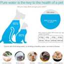 Water Fountain Filters Compatible Replacement for Drinkwell Platium Pet Dog Cat Fountain Premium Charcoal Filters 12 Pack