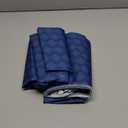 Picnic Table Cover with Bench Covers Portable Table Cloth Built-in Storage Pocket Picnic Table Covers With Elastic Waterproof Camping Essentials for RV Camping (72x30in, Deep Blue)