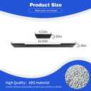 For Silverado Dashboard Panel Trim Compatible with Chevy Silverado 2022 2023 2024 Carbon Fiber Interior Accessories 2pcs