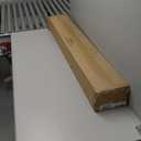 LaVie Home 47.2-Inch Black Floating Shelves for Wall Storage Set of 4 - Modern Minimalist Picture Ledge Shelf Wall Decor for Kitchen, Bedroom, Bathroom, and Living Room, Large Floating Shelves