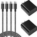 Super Fast Charger Block, 2Pack Type C Fast Charging Block with 3FT USB C Charger Cable Compatible with Samsung Galaxy S24 S23 S22 S21 Ultra/S20/S20 Ultra/Note 20 Ultra