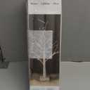 PEIDUO Christmas Decorations Indoor, 2 FT Birch Tree with LED Lights, Fairy Light Spirit Tree for Christmas Decor, Warm White Lighted Birch Trees for Home Decor Indoor, Battery Powered, Timer (2PK)