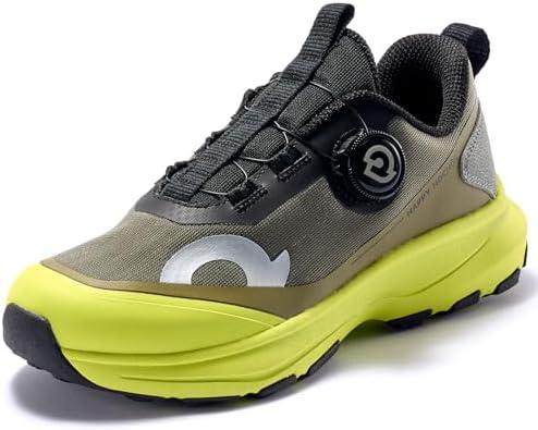 HAPPY NOCNOC All‑MAX Kids Shoes, Boys Girls 3‑Layer Durable Breathable Mesh Running Sneakers, High‑Rebound Cushion Athletic Casual Shoes for Sports & School, Size 4