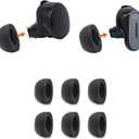 Comply Memory Foam Replacement Earbud Tips for Bose QuietComfort, II, Ultra 1&2 | Ultimate Comfort, Secure Fit, Superior Noise Isolation | Black, Medium (3 Pairs)