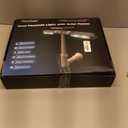 Solar Pool Fountain with 8-Color 6-Mode RGBIC LED Lights, Above/Inground Solar Lights with Remote, 360Adjustable Dual Spray Waterfall Sprinkler Fountain for Relaxation & Cooling 10-20F