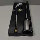 Sondiko Propane Torch Weed Burner, High Output Weed Torch Flamethrower, 30" Detachable Long Arm Heavy Duty Blow Torch For Garden, Wood, Ice, Snow, Melting(PROPANE TANK NOT INCLUDED) (Black & Silver)