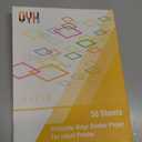 MATTE PRINTABLE VINYL STICKER PAPER FOR INK JET PRINTER