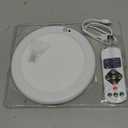 Rechargeable Motion Sensor Ceiling Light with Remote - Magnetic Wireless Ceiling Light Battery Powered for Closet Shower Stairs Shed Hallway ect (1 Pack, 3 Colour Temperatures)