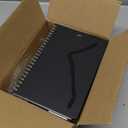 Deli 3-Pack Lined Spiral Journal Notebook Black, 160 Pages, A5 (5.5"x8") Hardcover Writing Notebook, College Ruled Spiral Bound Journal for Women & Men - Perfect for Work, School, Office & Note Taking