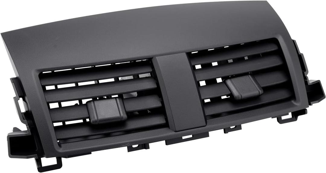 Center Dash A/C Air Vent Trim Cover, Compatible with 2006-2012 RAV4, Console Outlet Grille Insert Panel, Replaces# 55670-42060-B0