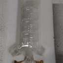 Olive Oil and Vinegar Dispenser Cruet Bottles, 2 in 1 Transparent Dual Glass for Kitchen Cooking Container (2.5 Ounces)