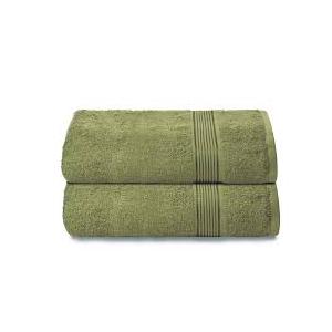 MALLONI HOME Cotton 2 Pack Oversized Bath Towel Set 28x55 inches, Large Bath Towels, Ultra Absorbant Compact Quickdry & Lightweight Towel, Ideal for Gym Travel Camp Pool - Kiwi Green