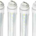 GreenSun F48T12 CW HO 4FT 20W R17D LED Tube Bulb, 5000k Daylight Clear Cover for Commercial Household Lighting, 360 Degree R17D Base