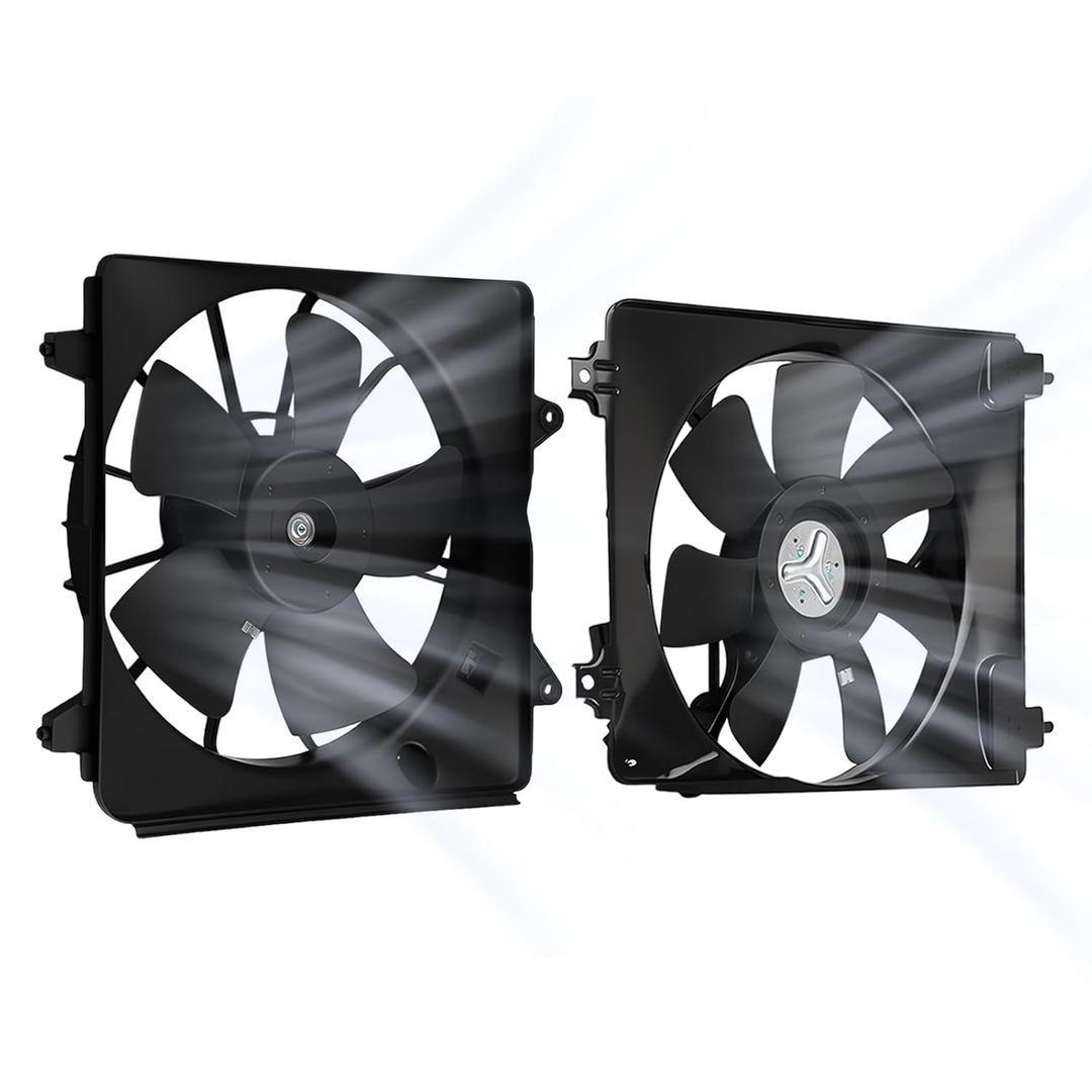 621-129 620-253 Radiator Cooling Fan Assembly for 2006-2011 Honda Civic 1.8L HO3117100 HO3113124